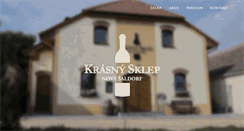 Desktop Screenshot of krasnysklep.cz