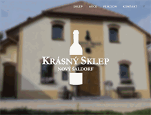 Tablet Screenshot of krasnysklep.cz